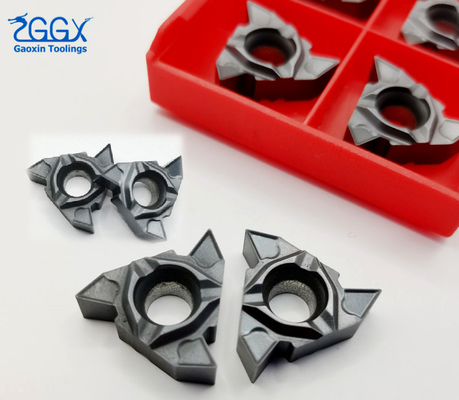 CNC Carbide Threading Insert Tool Al2O3 Coating Wear Resistant