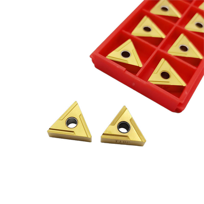 Gray Carbide Inserts P20 Steel Processing with PVD Coating 10 Pieces