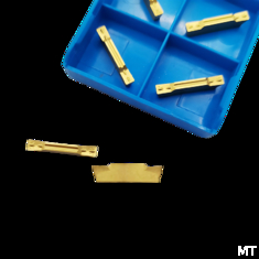 MGMN300 PVD Coated Parting And Grooving Inserts For Metal Cutting Off