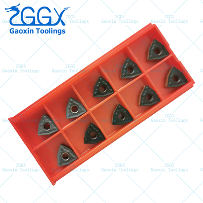Peach Shape Carbide Turning Inserts External CNC Lathe Turning WNMG080408-GM