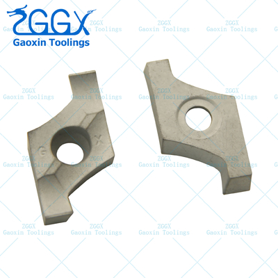 Uncoated Tungsten Parting Grooving Inserts CNC Turning Tools for Steel/Stainless Steel/Cast Iron