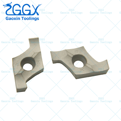Uncoated Tungsten Parting Grooving Inserts CNC Turning Tools for Steel/Stainless Steel/Cast Iron