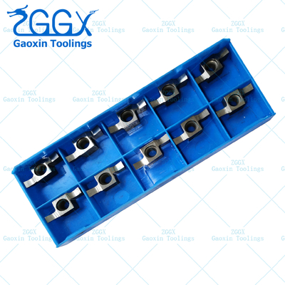 Carbide PVD Coated Parting And Grooving Inserts CNC Turning Cutting