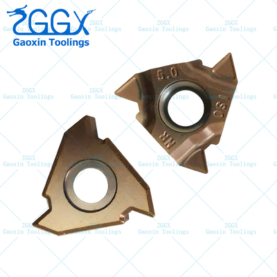CNC Cemented Carbide Thread Turning Inserts PVD CVD Coating