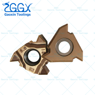 CNC Cemented Carbide Thread Turning Inserts PVD CVD Coating