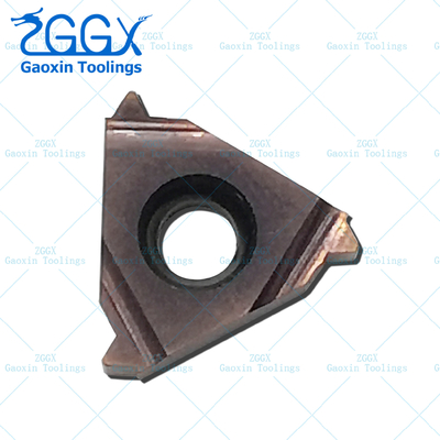Bronze Tungsten Carbide Threading Inserts Lathe Turning Tool