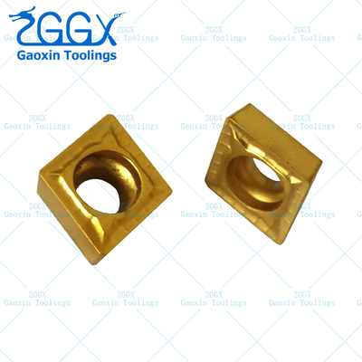 Square Carbide Boring Inserts CVD Coating Inner Hole CCMT060204-GM