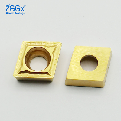 CVD Coating Tungsten Carbide Inserts Lathe Turning CCMT060204