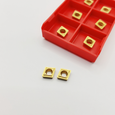 CVD Coating Tungsten Carbide Inserts Lathe Turning CCMT060204