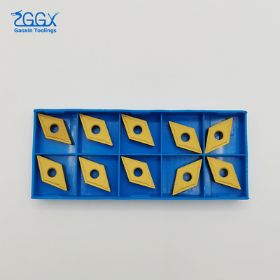 DCMT32.51 Tungsten CNC Milling Inserts For Steel Turning Cutting Tools DCMT11T304GM