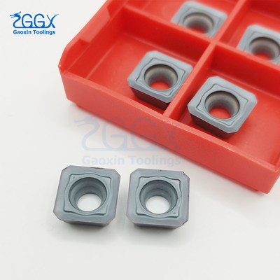 SDMT09T3 Tungsten Cutting CNC Milling Inserts PVD TiAlN Coated