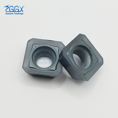 SDMT09T3 Tungsten Cutting CNC Milling Inserts PVD TiAlN Coated