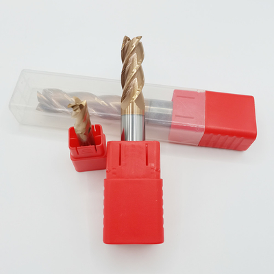Carbide 4 Flute Square Solid End Mill CNC Milling Cutter For Metal 10mm