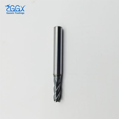 Carbide High Precision 4 Flute Endmill Flat Solid Milling Cutter