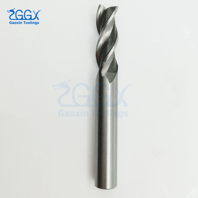 High Precision Solid End Mill 3 Flute Flat Square For Stainless Steel 8X8