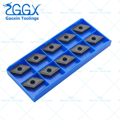 10PCS CNC Turning PVD Coated Inserts Black TiAlN Coating DNMG150408-GM