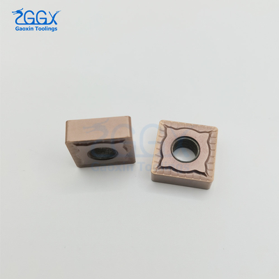 Bronze PVD Coated Carbide Turning Inserts Negative SNMG 120408-GM