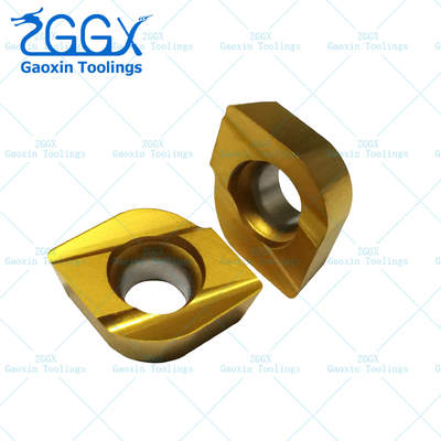 Golden CNC Carbide Cutting PVD Coated Inserts For Lathe GPMW120560-R