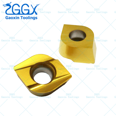 Golden CNC Carbide Cutting PVD Coated Inserts For Lathe GPMW120560-R
