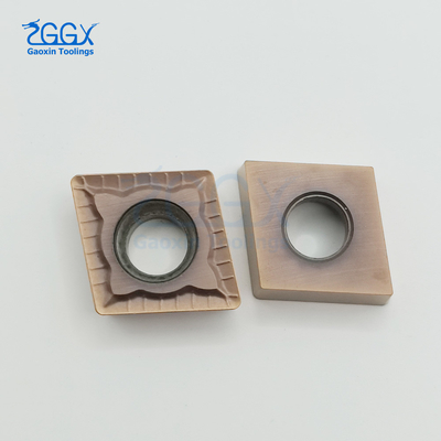 CCMT120408 Cemented Carbide CCMT432 PVD Coated Inserts For CNC Turning Cutting Tool