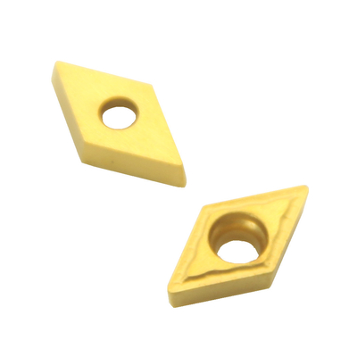 DCMT32.51 CNC Internal Turning CVD Coated Inserts For Metal DCMT11T304GM