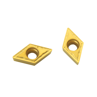 DCMT32.51 CNC Internal Turning CVD Coated Inserts For Metal DCMT11T304GM
