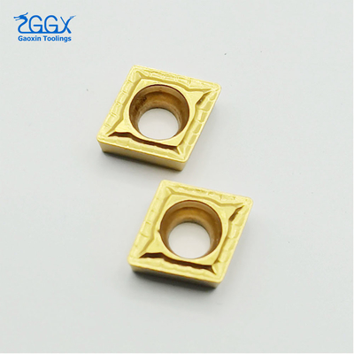 Tungsten Carbide CVD Coated Inserts CCMT060204 For Lathe Turning Tool