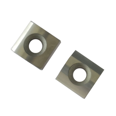 Square CNC Milling Tungsten Carbide Inserts Metal Cutting PVD Coated Black