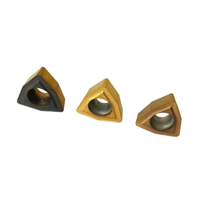 WCMX Golden CNC Tungsten Carbide Lathe Inserts WCMX040208 CVD PVD Coating