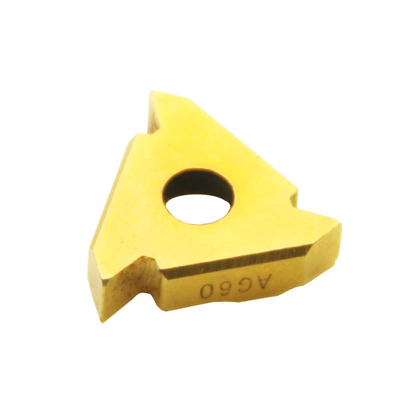 CNC Turning Cemented Carbide Threading Inserts PVD Coating GT4Y1W3