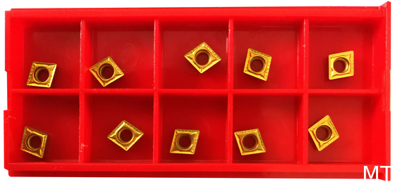 Square Carbide Boring Inserts CVD Coating Inner Hole CCMT060204-GM
