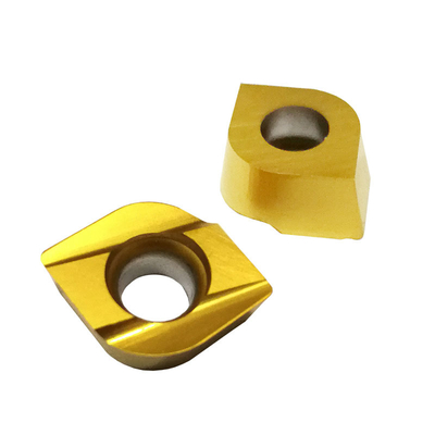 Golden CNC Carbide Cutting PVD Coated Inserts For Lathe GPMW120560-R