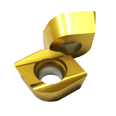 Golden CNC Carbide Cutting PVD Coated Inserts For Lathe GPMW120560-R