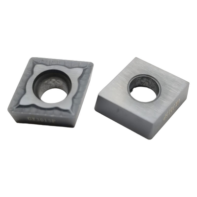 Dark Grey CNC Turning Cemented Carbide Insert CCMT120404 For Lathe Turning Tools