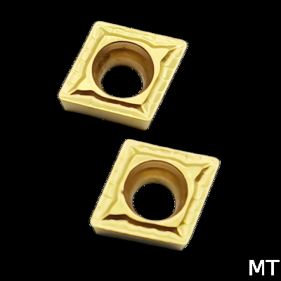 Tungsten Carbide CVD Coated Inserts CCMT060204 For Lathe Turning Tool