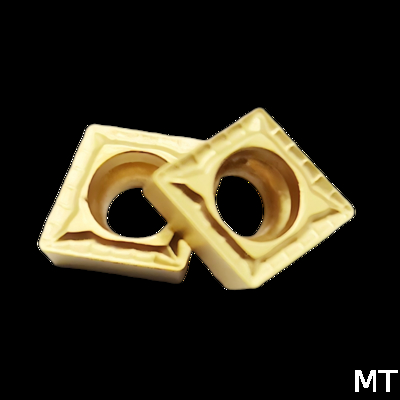 Tungsten Carbide CVD Coated Inserts CCMT060204 For Lathe Turning Tool