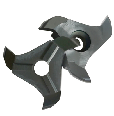 TiAlN Black Coating Cemented Carbide Inserts For Lathe Tool Cutter