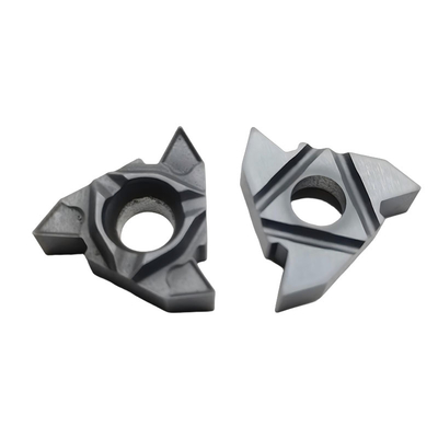CNC Carbide Threading Insert Tool Al2O3 Coating Wear Resistant